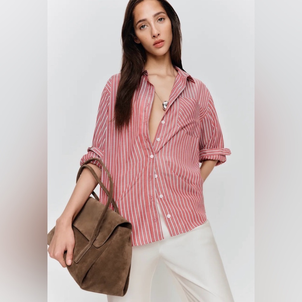 NWT reformation medium Caterina handle bag